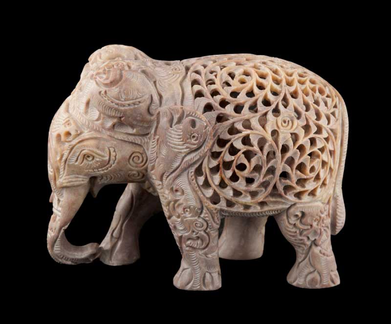 Statue elephant -en pierre-Objet de decoration
