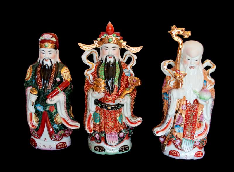 Statuette De 3 Singes De La Sagesse - Décoration Pour La Maison Ou Le Bureau - Cadeau (A