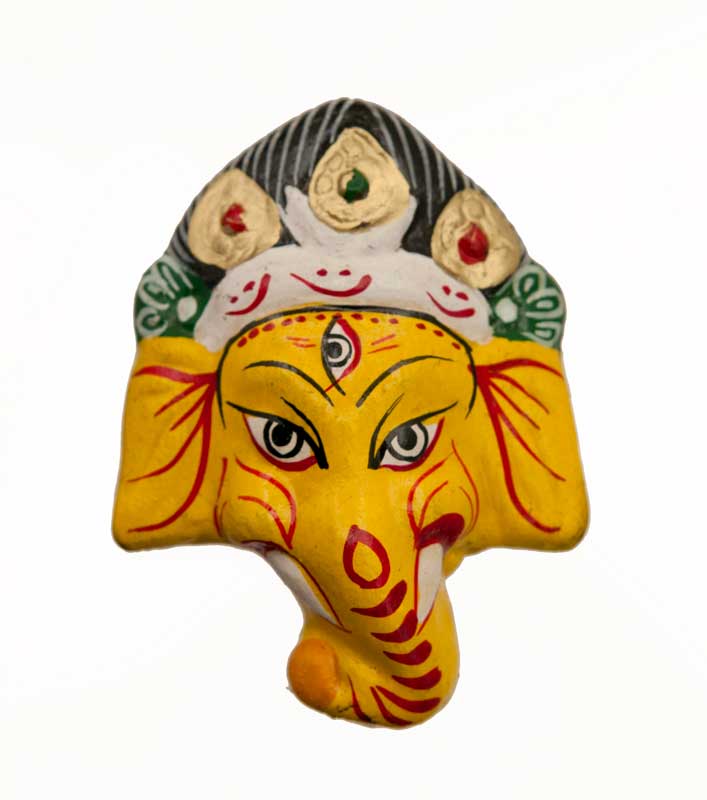 Poster Ganesha (Phra Phikanet) Art Thaïlandais - 21 X 29,5 Cm, Style Vintage