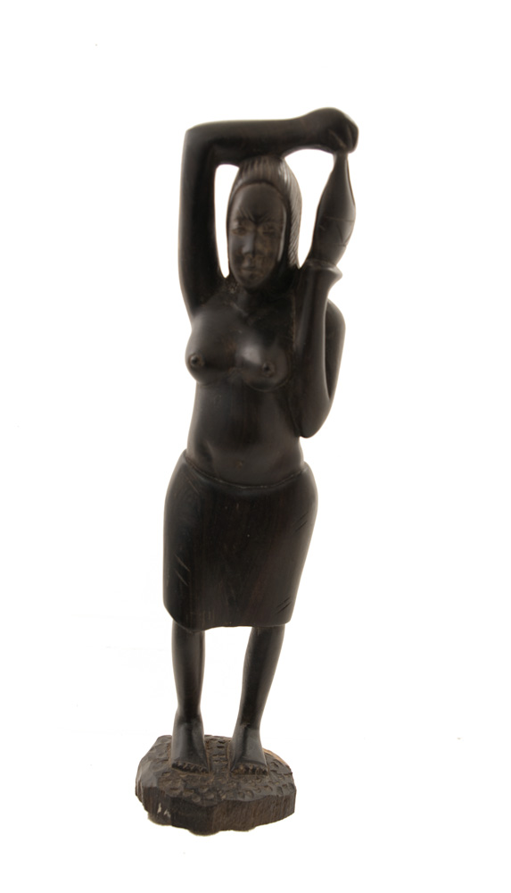 statue africaine en bois pas cher