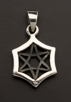 Pendentif Shatkona / Étoile De David – Argent 925 – 3.8 Grammes – Modèle #25930 L4