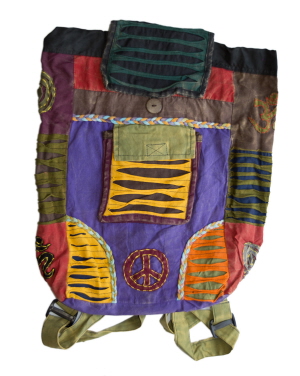 Sac vintage tissé - Crossbody petit sac à main - Sac hippie festival