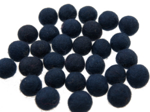 PATIKIL Lot De 20 Boules En Feutre De Laine Pour Travaux Manuels